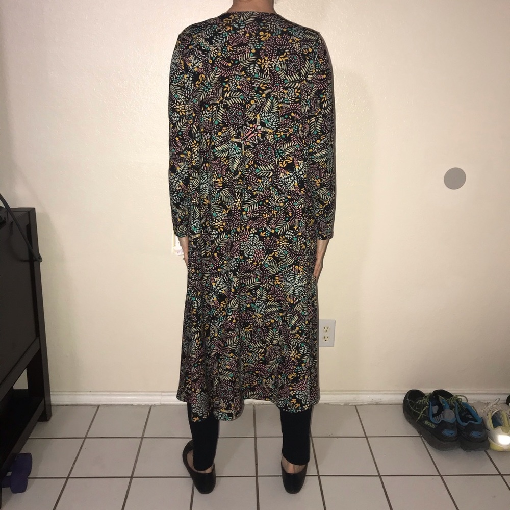 Floral print duster “Sarah Cardigan”